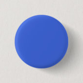 Royal Blue Custom Pinback Button 缶バッジ (正面)