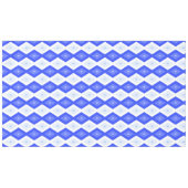 Royal blue diamond pattern テーブルクロス (正面(横))
