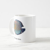 Royal Blue Discus コーヒーマグカップ (正面左)