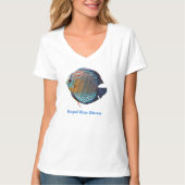 Royal Blue Discus Tシャツ (正面)