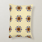 Royal Blue Mandala アクセントクッション (裏面(縦))