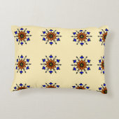 Royal Blue Mandala アクセントクッション (裏面)