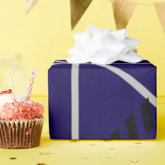 Royal Blue Modern Design  ラッピングペーパー