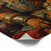 Royal Bullmastiff Portrait ポスター (角)