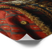 Royal Cairn Terrier Portrait ポスター (角)