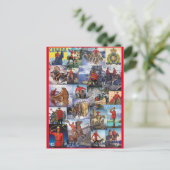 Royal Canadian Mounted Police Collage ポストカード (スタンド正面)