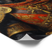 Royal Cane Corso Portrait ポスター (角)