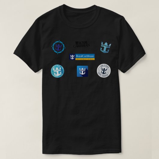 Royal Caribbean Sticker Pack 5 - The Logo Sticker Tシャツ (デザイン正面)