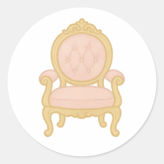 Royal chair ラウンドシール (正面)