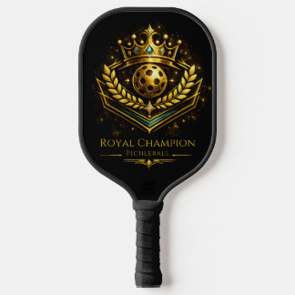 Royal Champion Pickleball™ パドル | ラグジュアリーブラック&