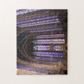 Royal Chapel Church Stained Glass Photo ジグソーパズル (縦)