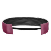 Royal Cherry Athletic Headband for Stylish Comfort アスレチックヘッドバンド (裏面)
