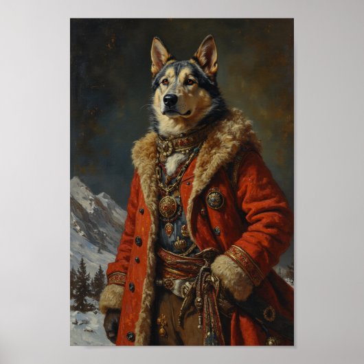 Royal Chinook Portrait ポスター (正面)