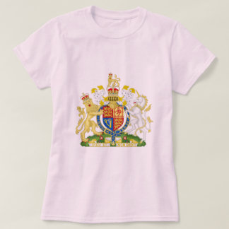 Royal Coat of Arms of the United Kingdom UK  T-Shi Tシャツ