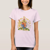 Royal Coat of Arms of the United Kingdom UK  T-Shi Tシャツ (正面)