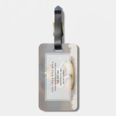 Royal Cow Dreaming on Cheese Throne                ラゲッジタグ (裏面縦)