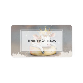 Royal Cow Dreaming on Cheese Throne                ラベル