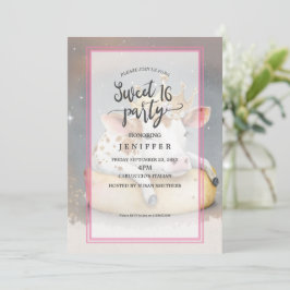 Royal Cow Dreaming on Cheese Throne                招待状