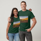 Royal Crescent Bath bathed in honey coloured golde Tシャツ (ユニセックス)