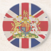 Royal Crest on Union Jack. コースター (正面)