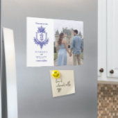 Royal Crest w/ Crown Medieval Magnetic Card