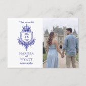 Royal Crest w/ Crown Medieval or Fantasy セーブザデート (正面)