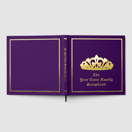 Royal Crown Foil Scrapbook Foil  ゲストブック (全面)