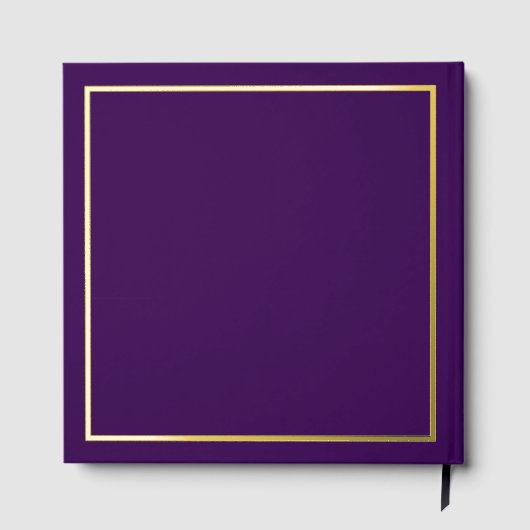 Royal Crown Foil Scrapbook Foil ゲストブック (裏面)