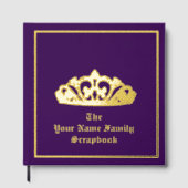 Royal Crown Foil Scrapbook Foil  ゲストブック (正面)