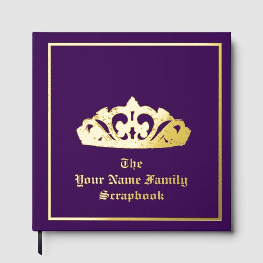 Royal Crown Foil Scrapbook Foil  ゲストブック (正面)