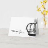 Royal Crown Greeting Card カード (黄色い花)