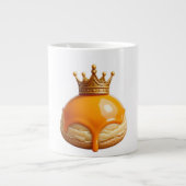 Royal Crown Pastry Mug | Cute Baking Gift ジャンボコーヒーマグカップ (正面)
