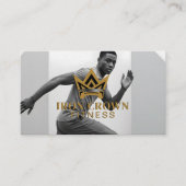 Royal Crown Trendy Fitness Personal Trainer Photo  名刺 (正面)