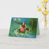 Royal Delivery Birthday Card (Blank) カード (黄色い花)