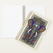 Royal Elephant Mandala Zen tangle Journal ノートブック (内側)