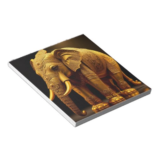 Royal elephant notepad ノートパッド (アングル)