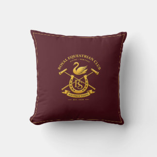 Royal Equestrian Club ブルゴーニュ&ネイビーピロー | Qui クッション