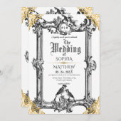 Royal Fantasy Medieval Wedding  招待状 (正面/裏面)