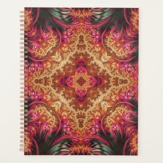 Royal Fractal | Spiral Bound Planner プランナー手帳 (正面)