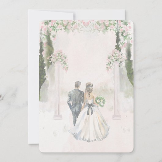 Royal Garden Save The Date 招待状 (裏面)