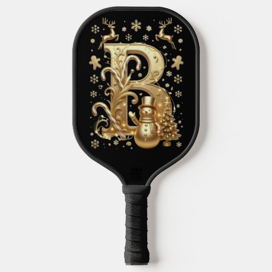 Royal Gold B Luxury USAPA Pickleball Paddle ピックルボールラケット (正面)