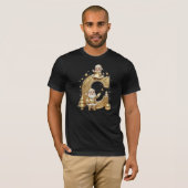 Royal Gold C Luxury Santa Men's T-Shirt  Tシャツ (正面フル)