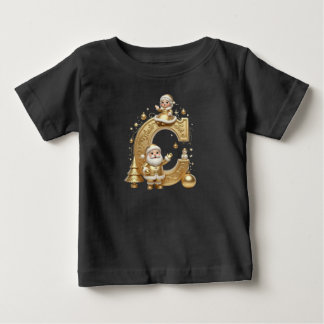 Royal Gold C Santa Toddler Jersey Tee ベビーTシャツ