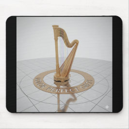 Royal Gold Harp Mousepad マウスパッド