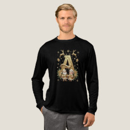 Royal Gold Letter A Luxury Tri-blend トライブレンドＴシャツ