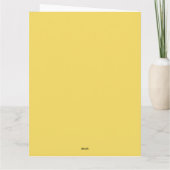 Royal Gold Solid Plain Color カード (裏面)