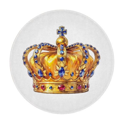 Royal golden crown カッティングボード (正面)