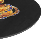 Royal golden crown カッティングボード (角)