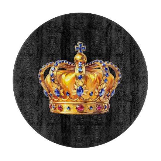 Royal golden crown カッティングボード (正面)