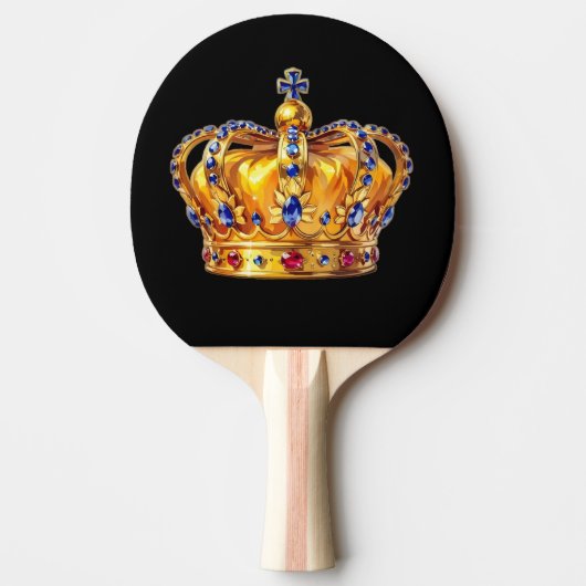 Royal golden crown 卓球ラケット (正面)